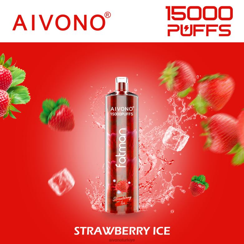 Aivono Turkiye - 68B6Z11 Aivono FATMAN 15000 çilekli buz