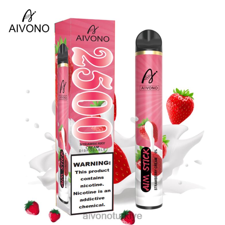 Aivono Turkiye - 68B6Z155 Aivono AIM STICK 2500 çilek kreması