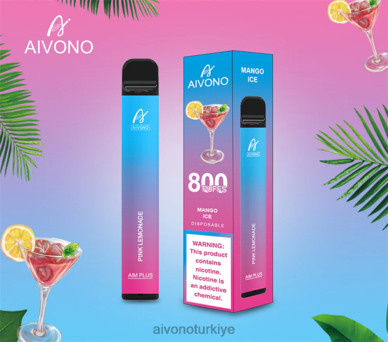 Aivono Turkiye - 68B6Z191 Aivono AIM PLUS 800 pembe limonata