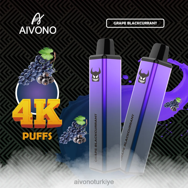 Aivono Turkiye - 68B6Z259 Aivono AIM FREAK 4000 üzüm frenk üzümü