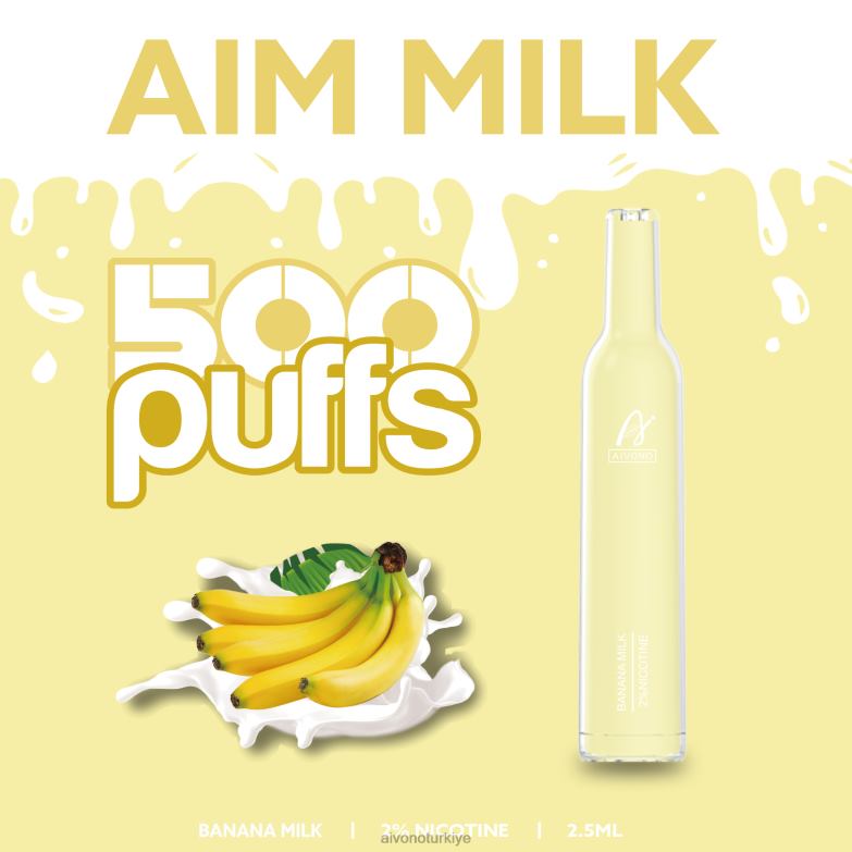 Aivono Turkiye - 68B6Z275 Aivono AIM MILK 500 muz sütü