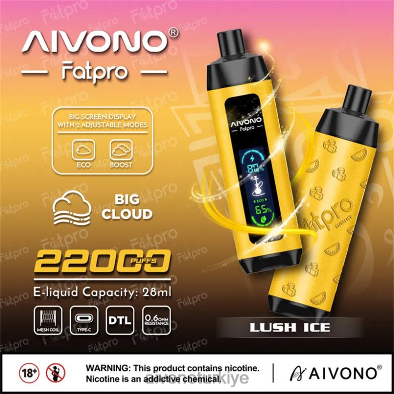 Aivono Turkiye - 68B6Z3 Aivono Fatpro 22000 yemyeşil buz