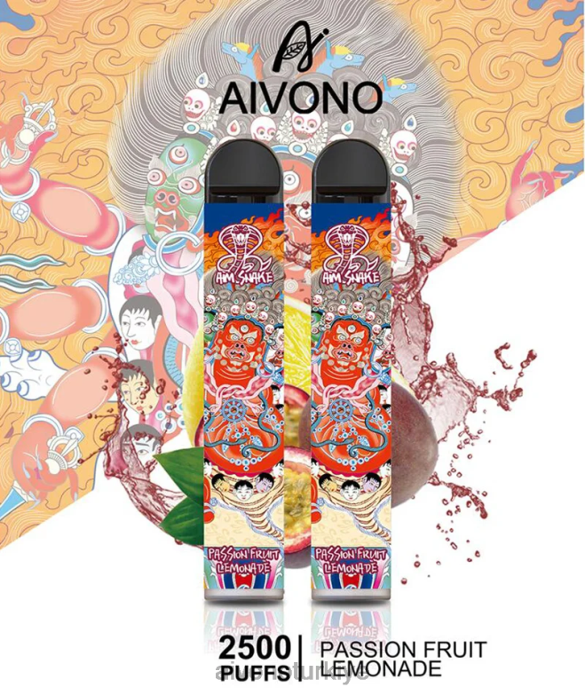 Aivono Turkiye - 68B6Z315 Aivono AIM SNAKE 2500 tutku meyveli limonata