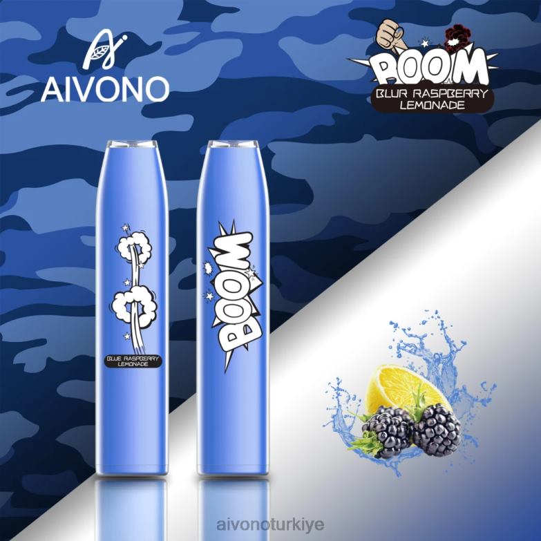 Aivono Turkiye - 68B6Z355 Aivono AIM BOOM 600 mavi ahududu limonatası