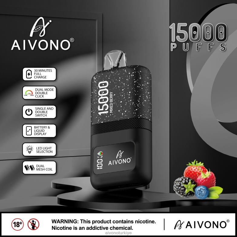 Aivono Turkiye - 68B6Z67 Aivono AIM magic 15000 karışık meyve