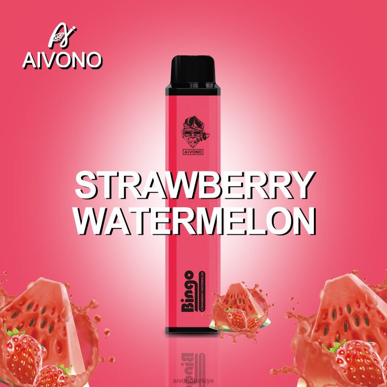 Aivono Vape - 68B6Z133 Aivono AIM BINGO 4000 çilek karpuz