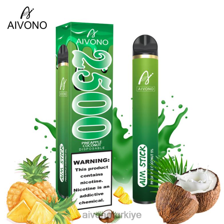 Aivono Vape - 68B6Z153 Aivono AIM STICK 2500 ananas hindistan cevizi