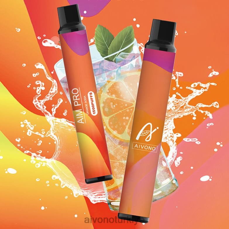 Aivono Vape - 68B6Z165 Aivono AIM PRO 1500 portakallı soda
