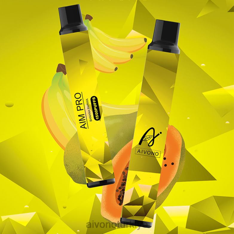 Aivono Vape - 68B6Z169 Aivono AIM PRO 1500 muzlu papaya
