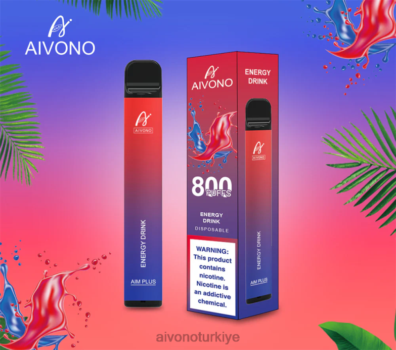 Aivono Vape - 68B6Z201 Aivono AIM PLUS 800 enerji içeceği