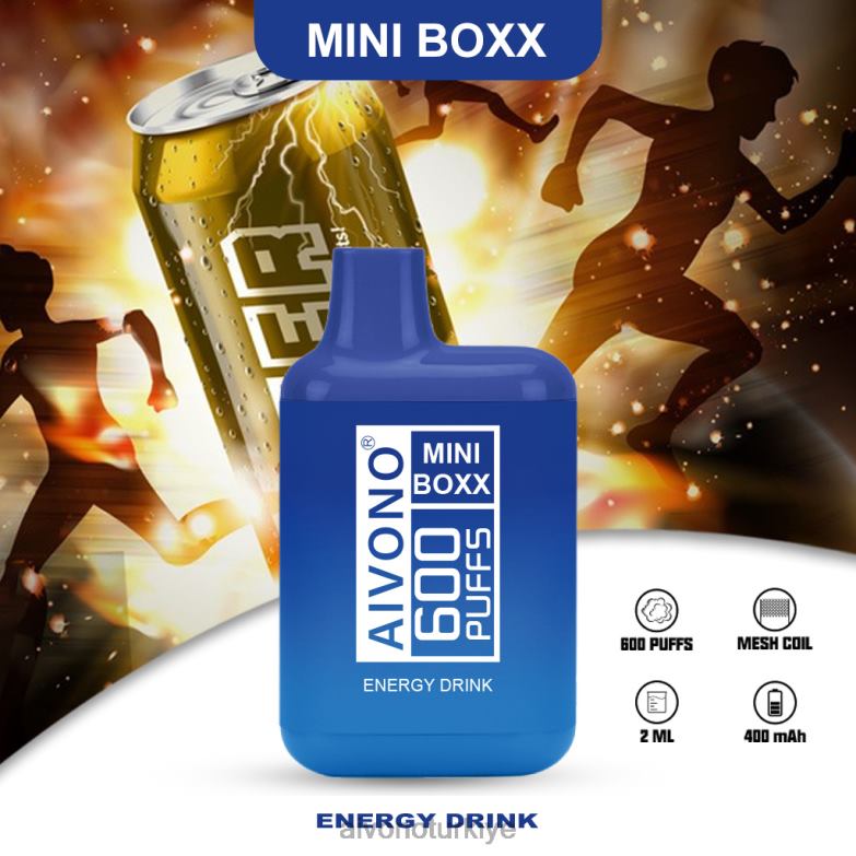 Aivono Vape - 68B6Z237 Aivono AIM MINI BOXX 600 enerji içeceği