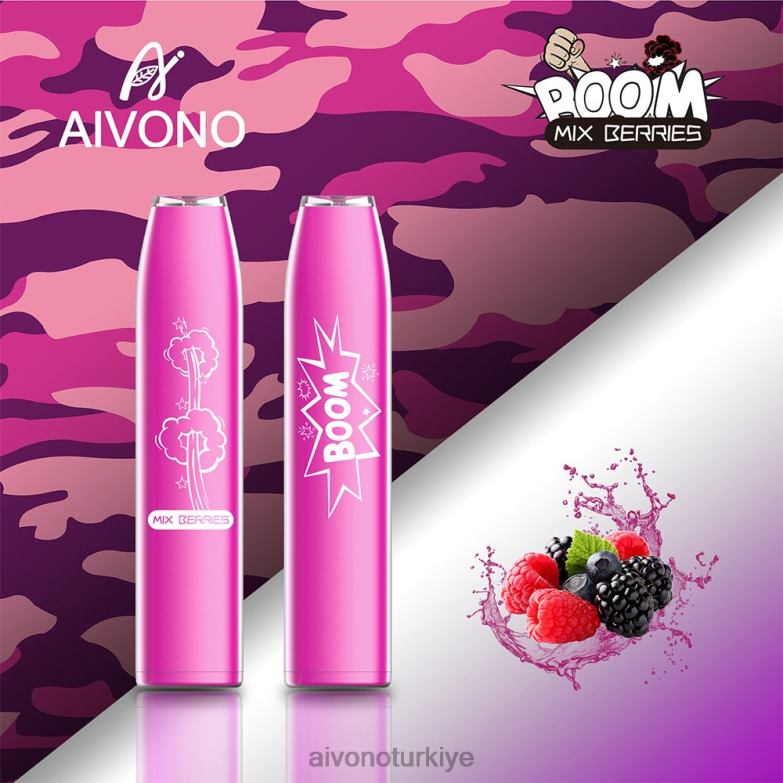 Aivono Vape - 68B6Z361 Aivono AIM BOOM 600 karışık meyveler