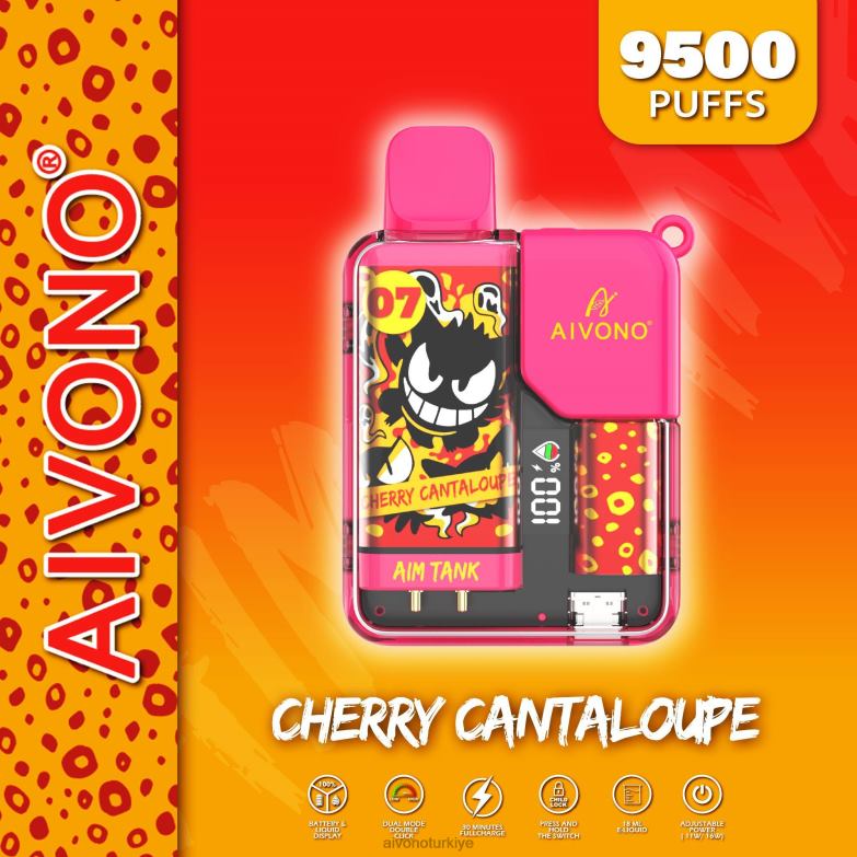Aivono Vape - 68B6Z45 Aivono AIM TANK 9500 kiraz kavunu