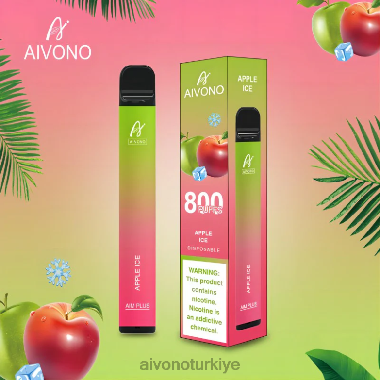 Aivono Vape Review - 68B6Z170 Aivono AIM PLUS 800 elmalı buz