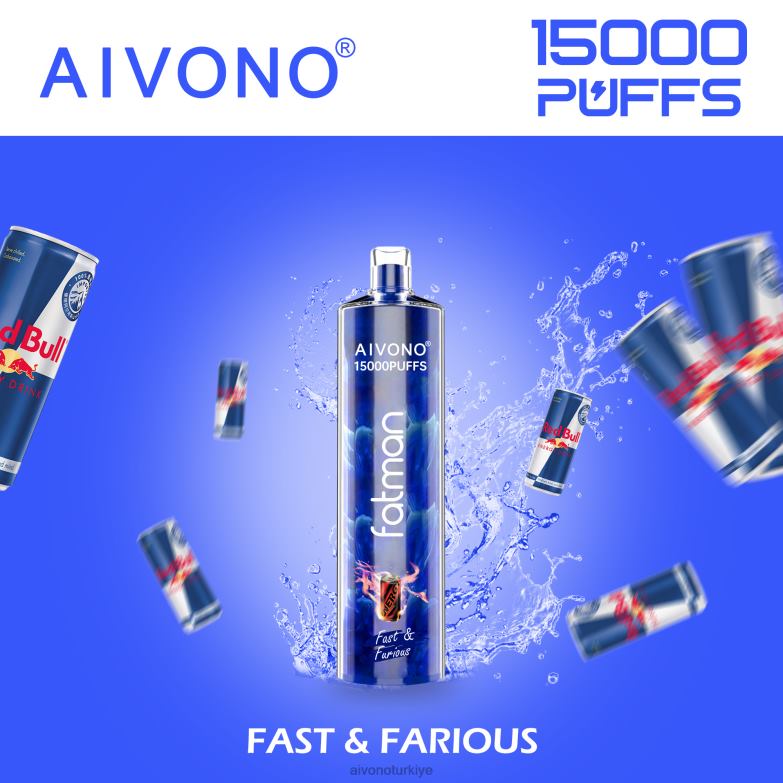 Aivono Vape Review - 68B6Z18 Aivono FATMAN 15000 hızlı ve öfkeli