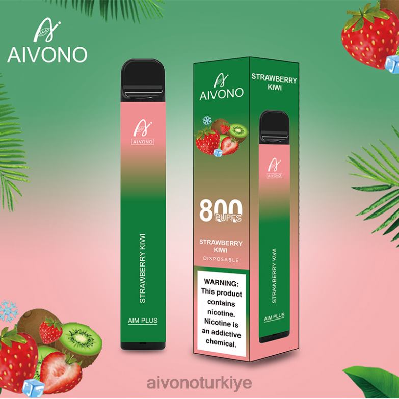 Aivono Vape Review - 68B6Z194 Aivono AIM PLUS 800 çilek kivi