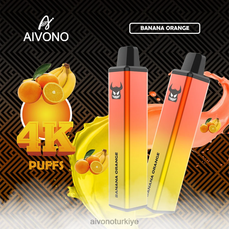 Aivono Vape Review - 68B6Z258 Aivono AIM FREAK 4000 muz portakal