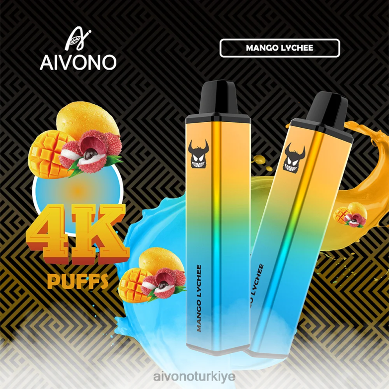 Aivono Vape Review - 68B6Z262 Aivono AIM FREAK 4000 mango liçisi