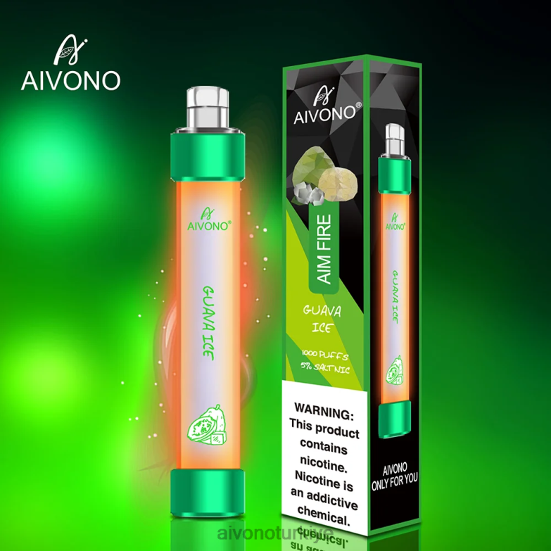 Aivono Vape Review - 68B6Z330 Aivono AIM FIRE 1000 guava buzu
