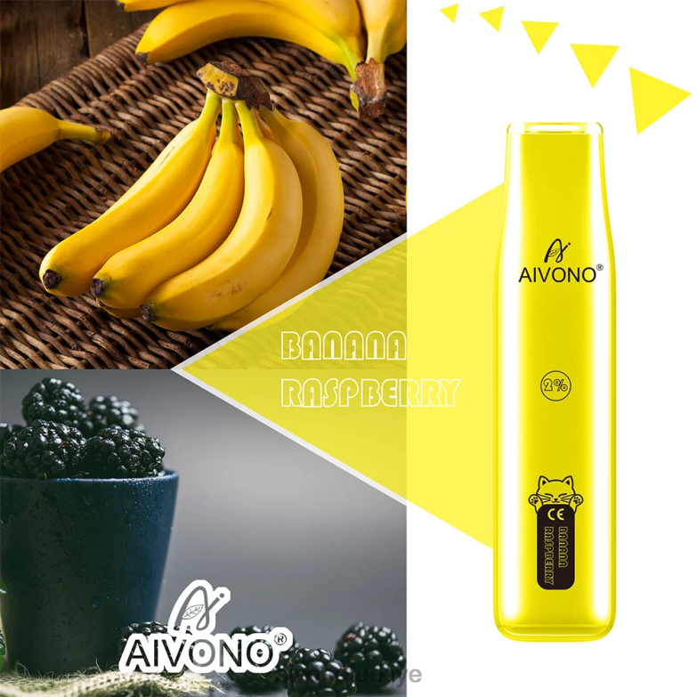 Aivono Vape Review - 68B6Z334 Aivono AIM CAT 400 muz ahududu