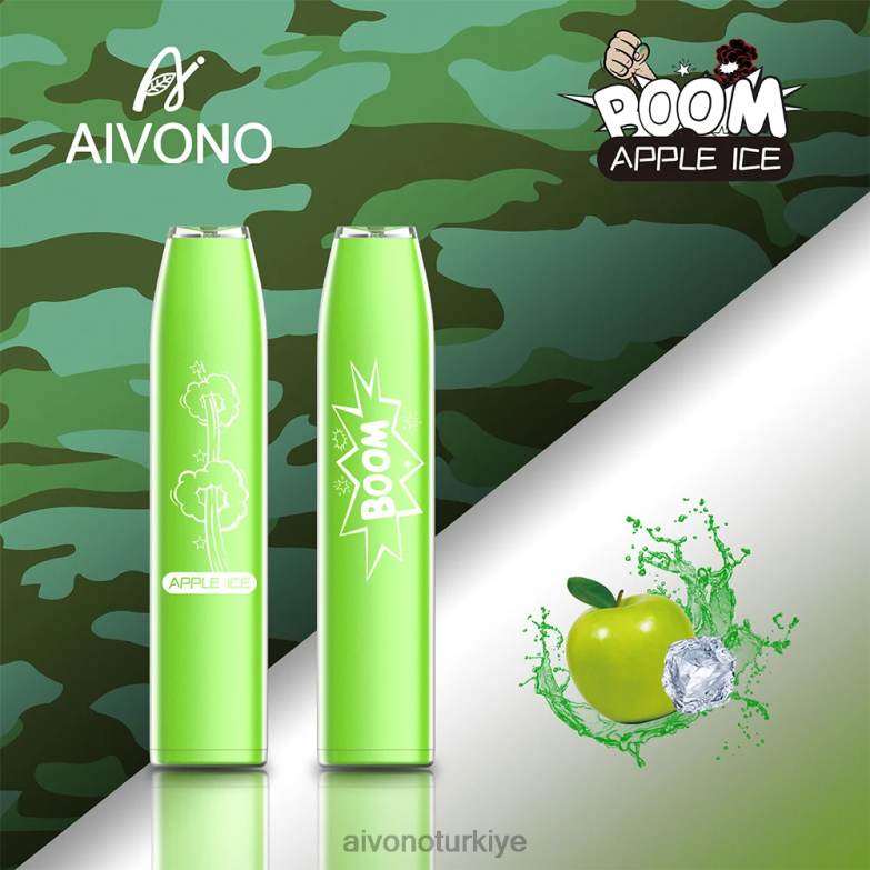 Aivono Vape Review - 68B6Z354 Aivono AIM BOOM 600 elmalı buz