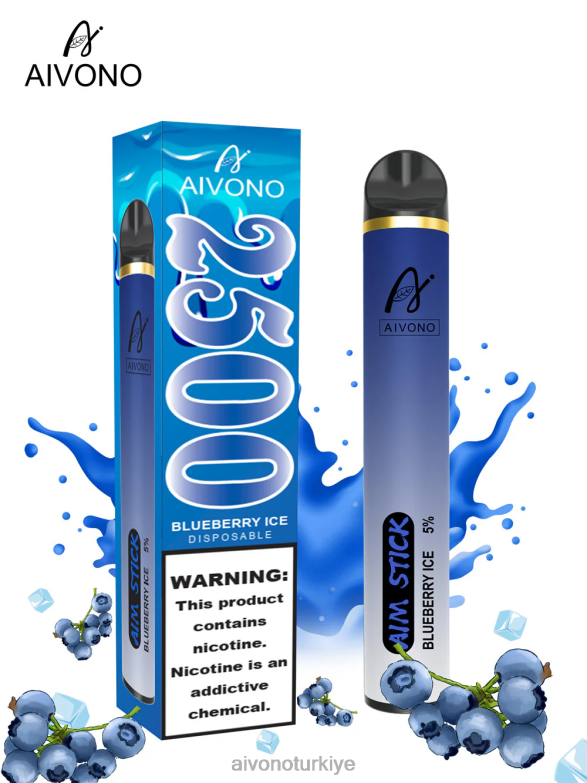 Aivono Vape Turkiye - 68B6Z152 Aivono AIM STICK 2500 yaban mersinli buz