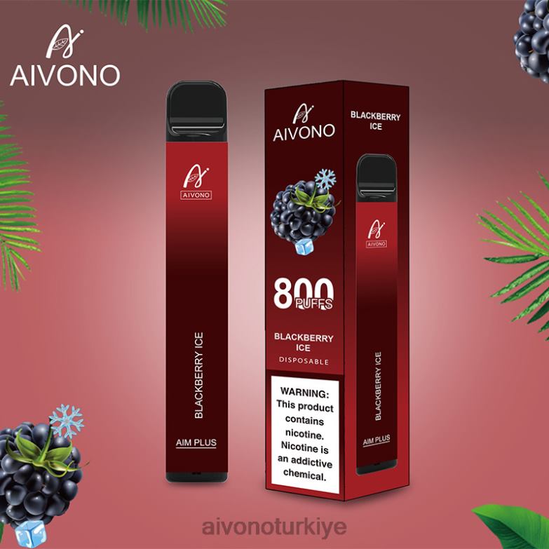 Aivono Vape Turkiye - 68B6Z172 Aivono AIM PLUS 800 böğürtlen buzu