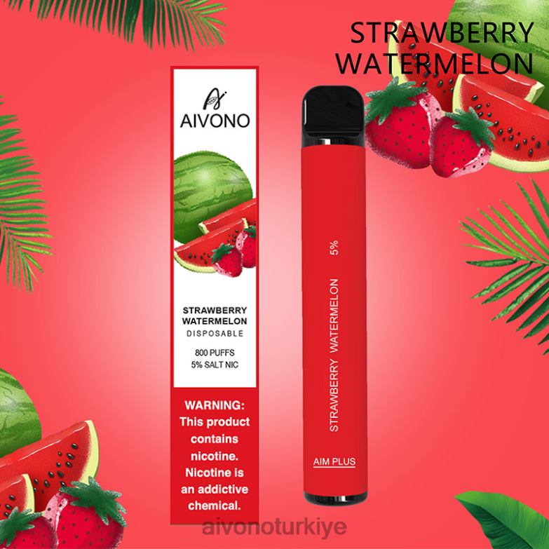 Aivono Vape Turkiye - 68B6Z196 Aivono AIM PLUS 800 çilek karpuz