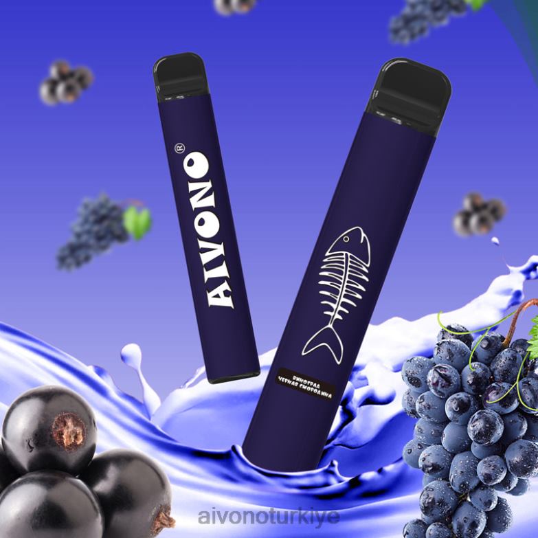 Aivono Vape Turkiye - 68B6Z284 Aivono AIM FISHBONE 600 üzüm frenk üzümü