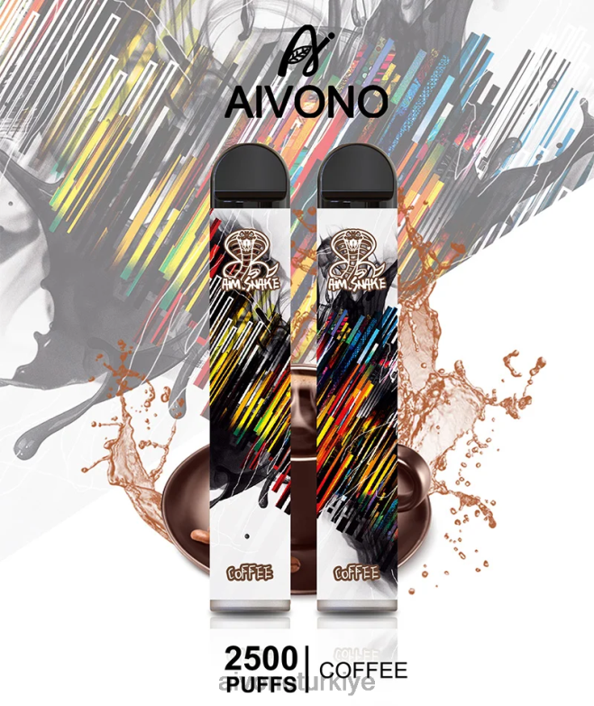 Aivono Vape Turkiye - 68B6Z300 Aivono AIM SNAKE 2500 Kahve