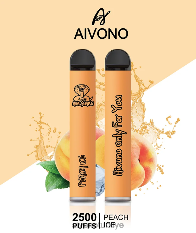 Aivono Vape Turkiye - 68B6Z316 Aivono AIM SNAKE 2500 şeftalili buz