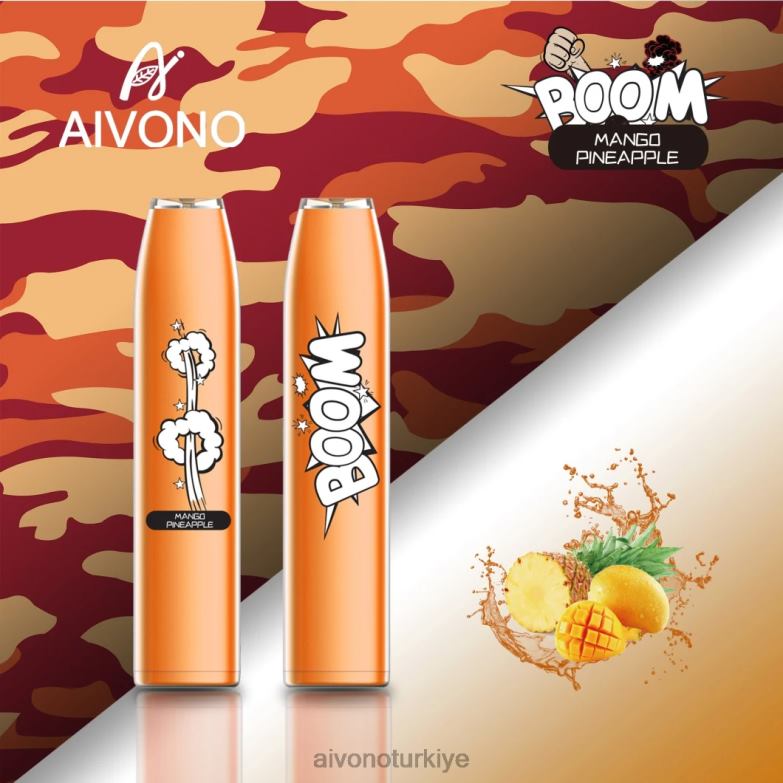 Aivono Vape Turkiye - 68B6Z360 Aivono AIM BOOM 600 mango ananas