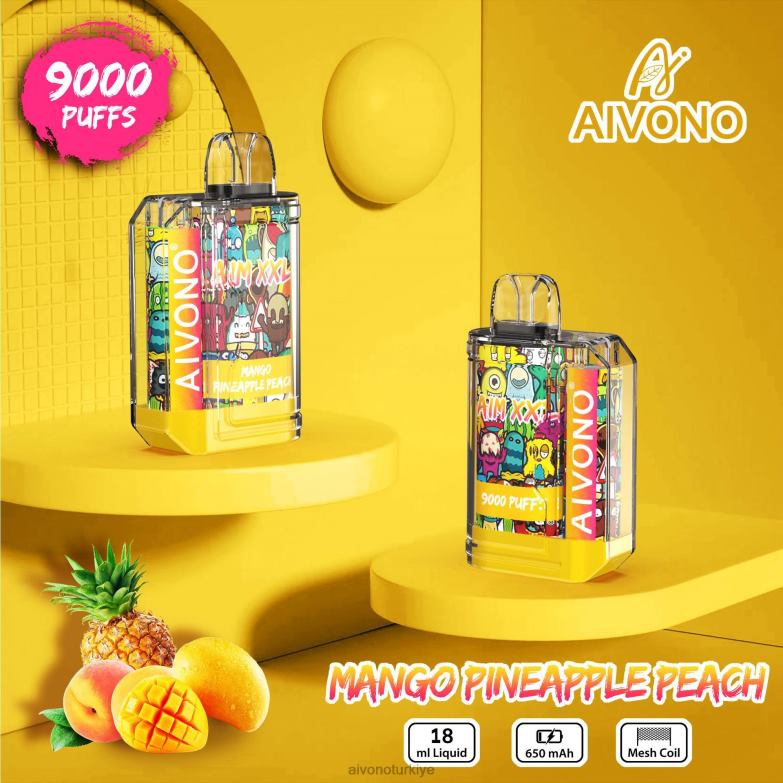 mango ananas şeftali