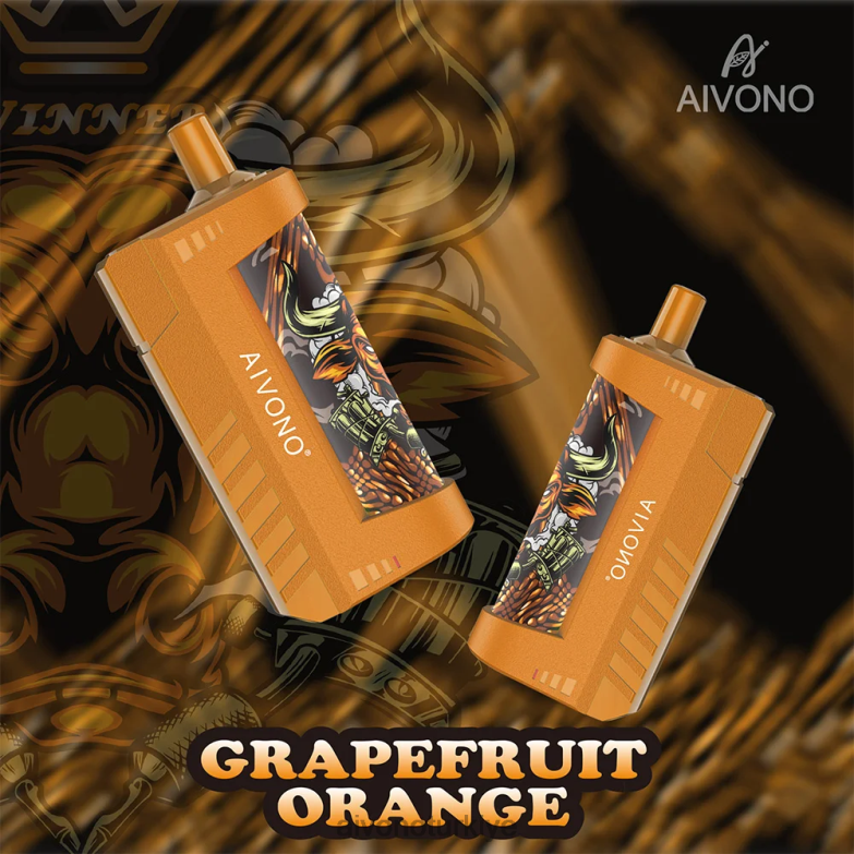 Aivono Vape Review - 68B6Z126 Aivono AIM WINNER 5000 greyfurt portakalı