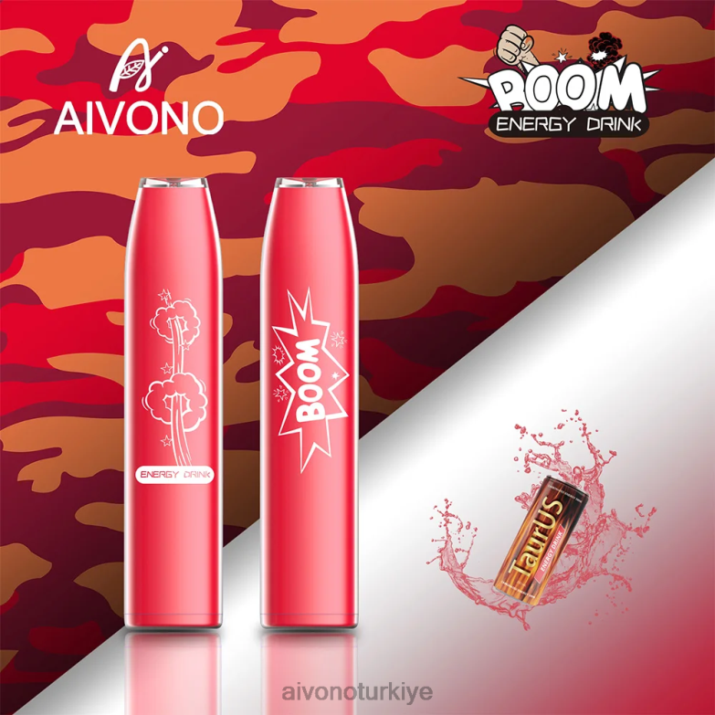 Aivono Vape Review - 68B6Z358 Aivono AIM BOOM 600 enerji içeceği